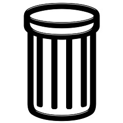 Image showing 3D Trash Bin