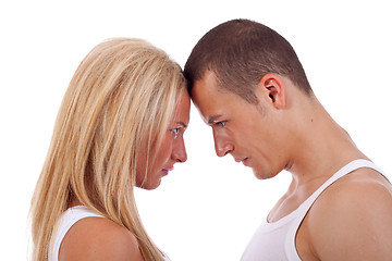Image showing couple having an argument