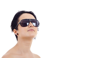 Image showing Woman in sunglasses
