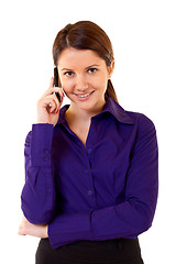 Image showing  Business woman on Phone