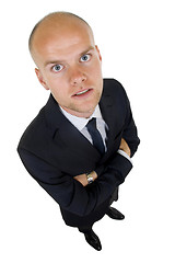 Image showing surprised businessman