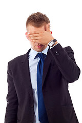 Image showing see no evil gesture