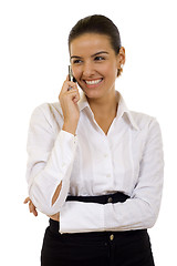 Image showing Businesswoman on Phone 
