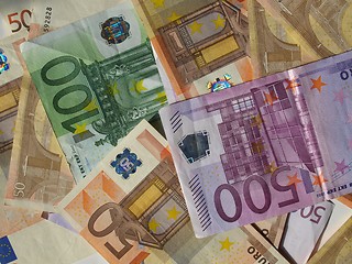 Image showing Euro note