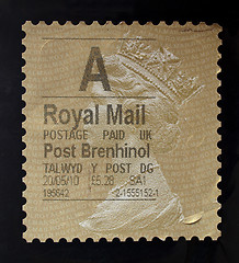 Image showing UK stamp