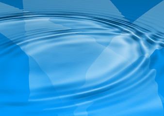 Image showing Water waves