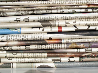 Image showing Newspapers