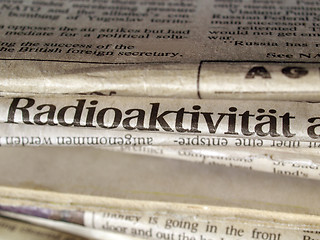 Image showing Newspapers