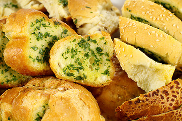 Image showing Herb And Garlic Bread