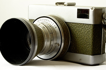 Image showing Antique 35mm camera