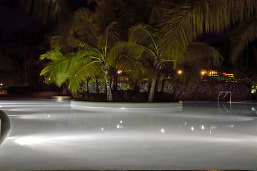 Image showing Pool at night