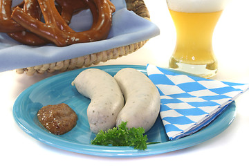 Image showing Veal sausage