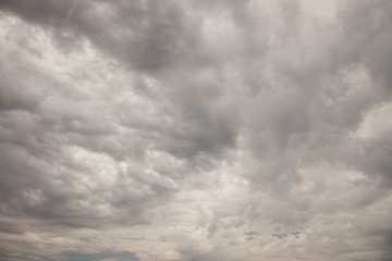 Image showing Ominous Cloudy Sky Background