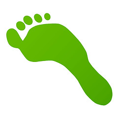 Image showing Green Footprint