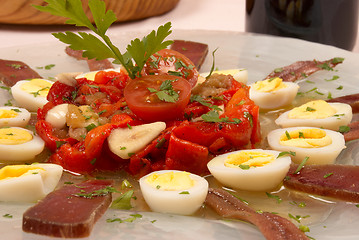 Image showing Fish salad