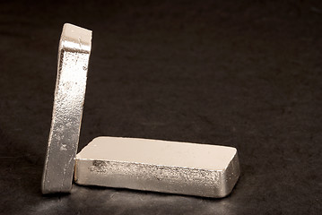 Image showing Silver bars