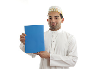 Image showing Middle eastern arab businessman