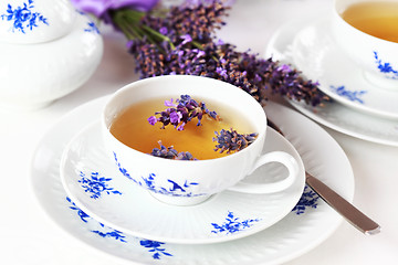 Image showing Lavender tea