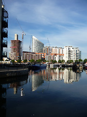 Image showing Docklands Reflected View