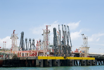 Image showing Offshore oil terminal