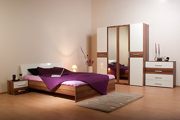 Image showing bedroom interior 