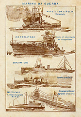 Image showing Warships