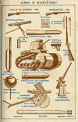 Image showing Weapons