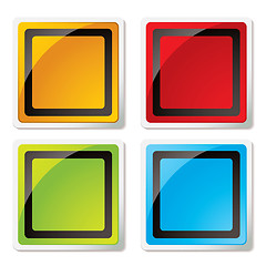 Image showing modern square icon