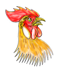 Image showing rooster or cockerel