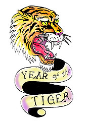 Image showing year of tiger