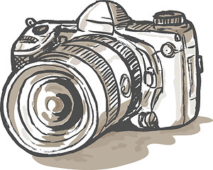 Image showing digital SLR camera