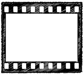 Image showing 35mm frame sketch outline 2