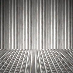 Image showing Corrugated Metal Interior