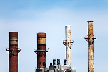 Image showing Smoke Stacks