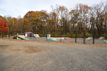 Image showing Outdoor Skate Park