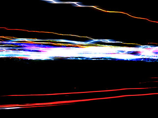 Image showing Funky Light Trails Layout