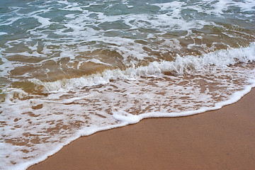 Image showing Waves at the Beach