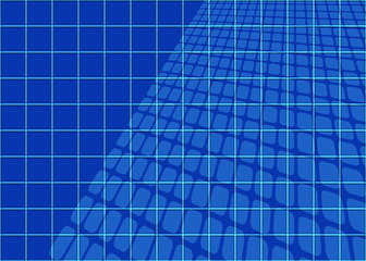 Image showing Abstract Blueprints Grid