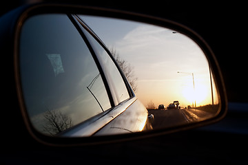Image showing Car Travel Mirror