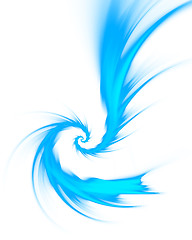 Image showing Abstract Blue Wave