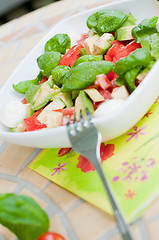 Image showing Multicolored salad