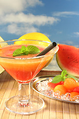 Image showing Melon Smoothie