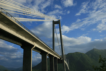 Image showing Tall bridge