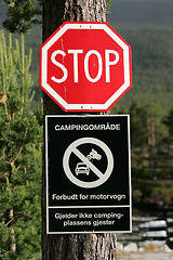 Image showing STOP