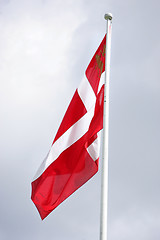 Image showing Danish Kings flag