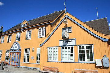 Image showing Oppdal railstation