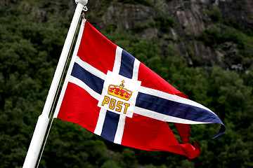 Image showing Postal flag