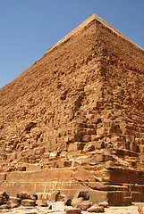 Image showing Kefren Pyramid on Giza, Cairo