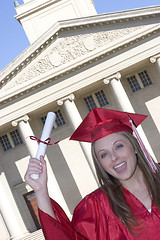 Image showing Excited Graduate