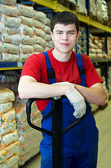 Image showing warehouse worker 